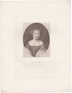 antique portrait from Pepys Diary